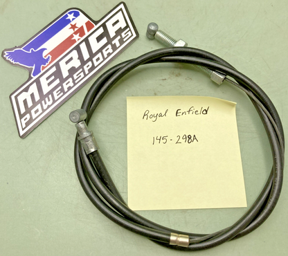 NEW REPLACES ROYAL ENFIELD 145-298A BRAKE CABLE