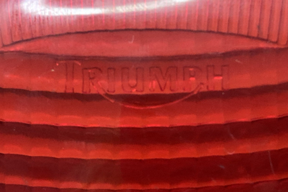 NEW GENUINE TRIUMPH 50R000532 RED REAR LIGHT LENSE