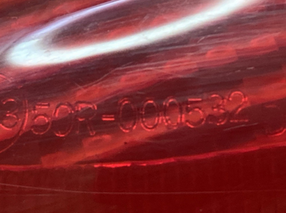 NEW GENUINE TRIUMPH 50R000532 RED REAR LIGHT LENSE