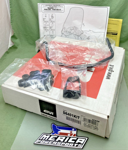 NEW GENUINE GIVI D6401KIT SPOILER KIT INCOMPLETE KIT
