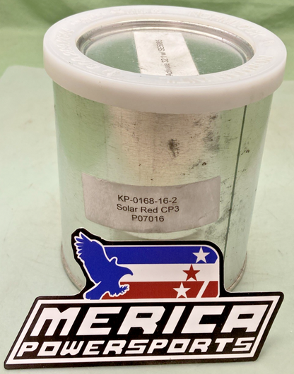 NEW REPLACES PONTIAC P07016 SOLAR RED KP-0168-16-2 AUTO PAINT