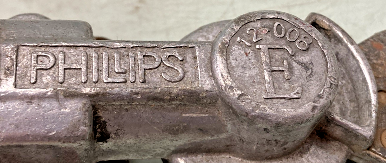GENUINE PHILIPS 12-008 STRAIGHT MOUNT GLADHAND