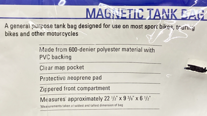 NEW GENUINE DOWCO 50108-00 MAGNETIC TANK BAG