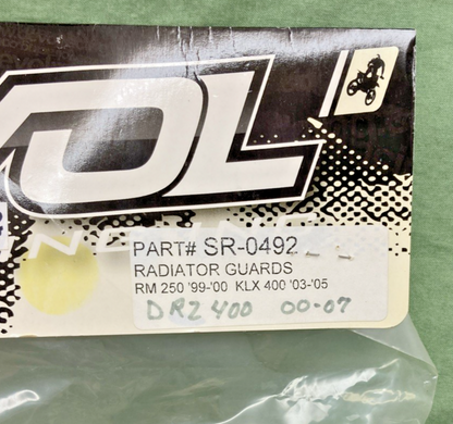 NEW GENUINE DEVOL ENGINEERING SR-0492 RADIATOR GUARD