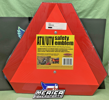 NEW GENUINE HARDLINE 2350 ATV SAFETY EMBLEM