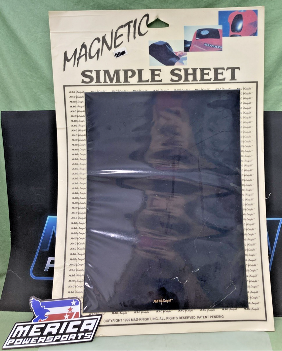 NEW GENUINE MAG-KNIGHT MK-SIMP-BLKE MAGNETIC SIMPLE SHEET BLACK
