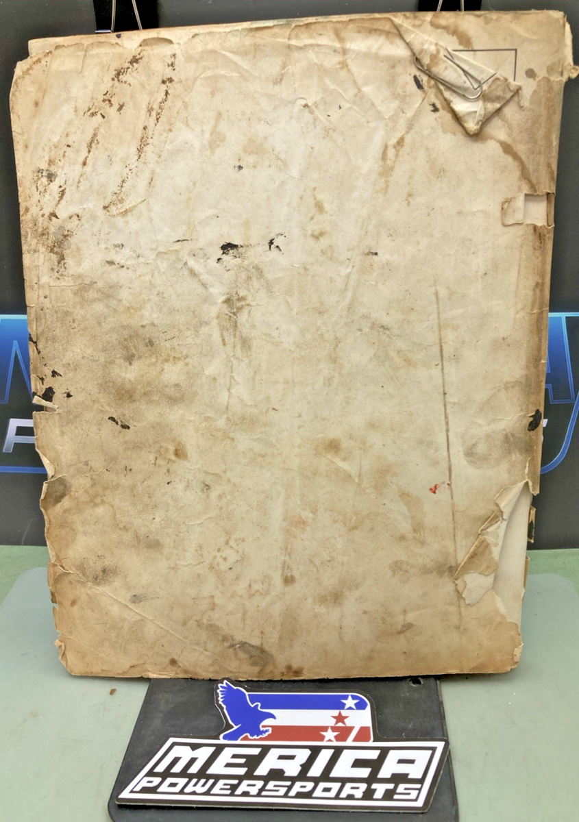 GENUINE ALLIS-CHALMERS TM-236A OPERATING INSTRUCTIONS MODEL D17 TRACTOR