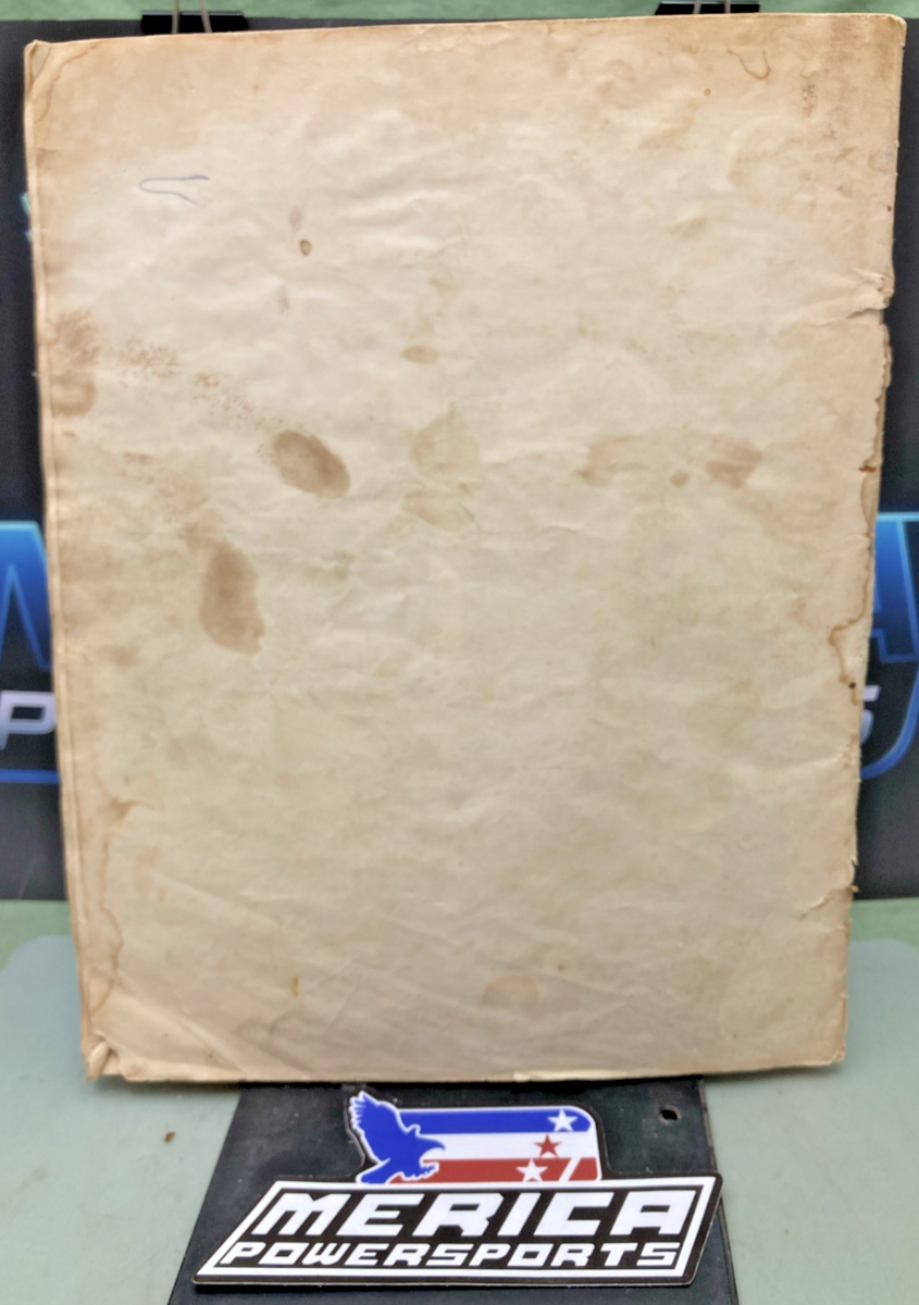 GENUINE ALLIS-CHALMERS TM-85 OPERATING INSTRUCTIONS MODEL WD45 TRACTOR