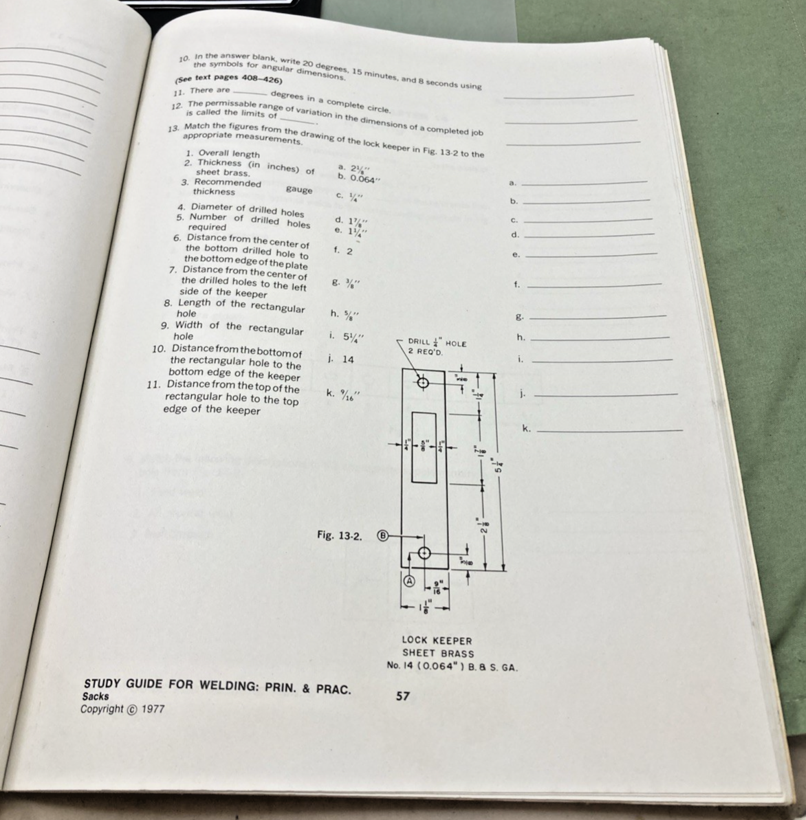 GENUINE WELDING PRINCIPLES AND PRACTICES 87002-193-1 BY RAYMOND SACKS 1977