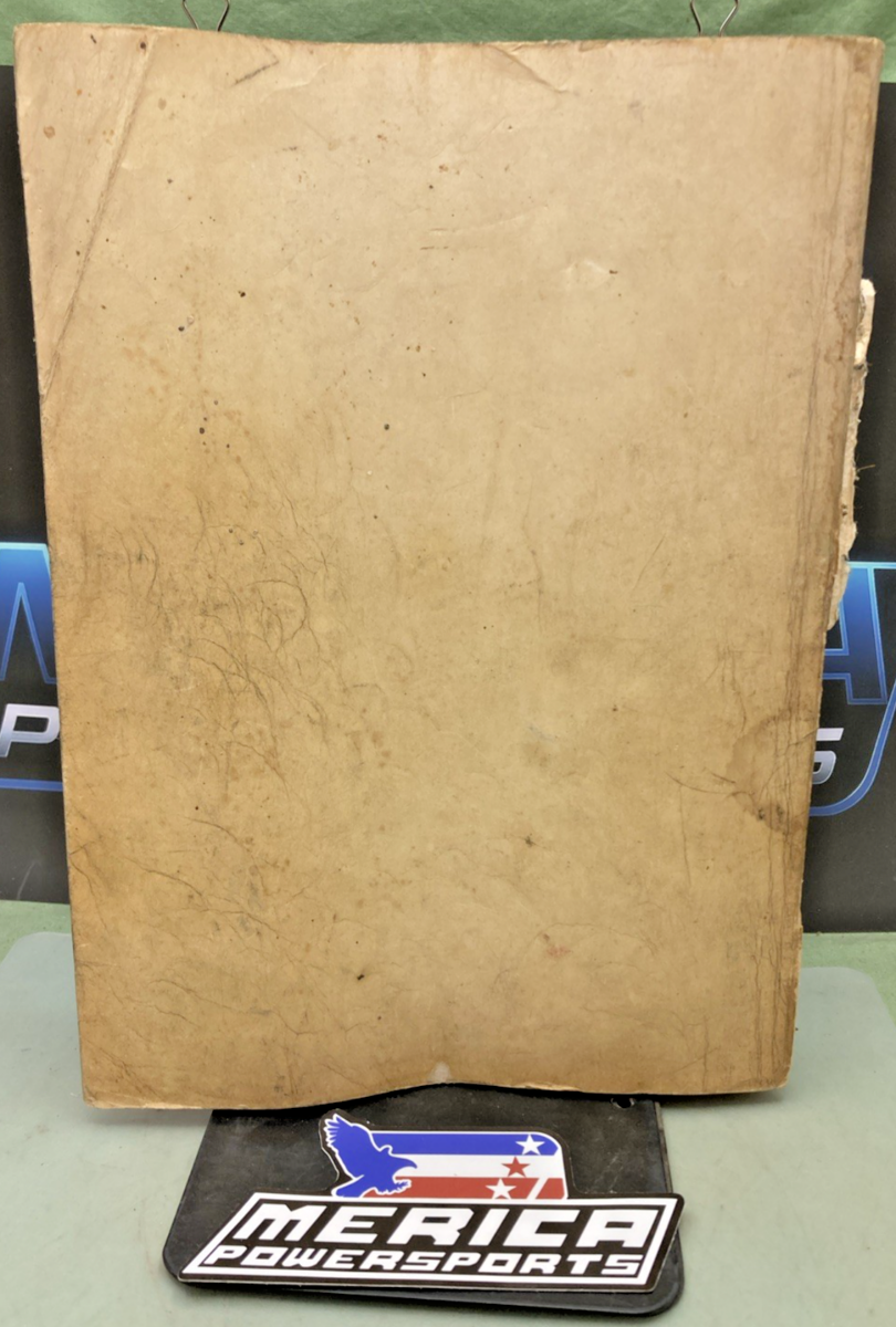 GENUINE CHAIN SAW SERVICE MANUAL CSS-6 SIXTH EDITION 1980