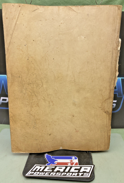 GENUINE CHAIN SAW SERVICE MANUAL CSS-6 SIXTH EDITION 1980