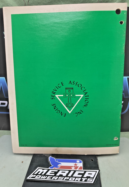 GENUINE ENGINE SERVICE ASSOCIATION QUICK REFERENCE PARTS MANUAL 1981