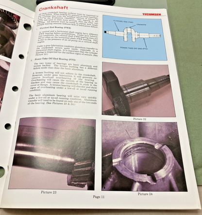 NEW GENUINE TECUMSEH 695590 4-CYCLE ENGINE FAILURE ANALYSIS