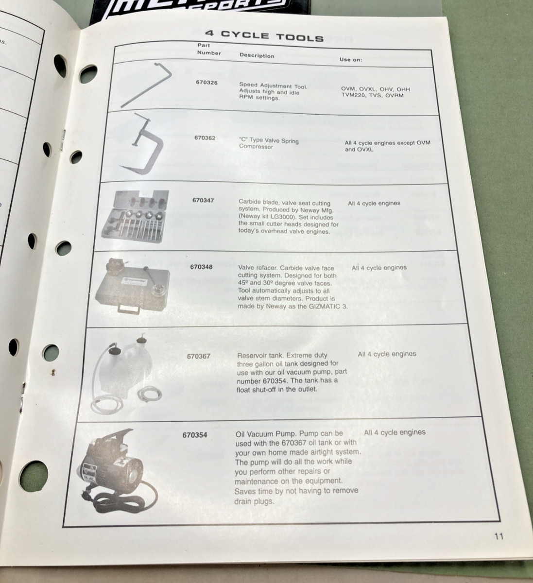 NEW GENUINE TECUMSEH 694862 SERVICE TOOLS