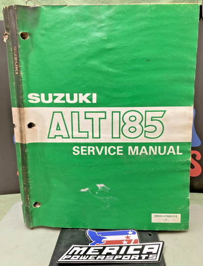 GENUINE SUZUKI 99500-41060-01E ALT185 SERVICE MANUAL 1984