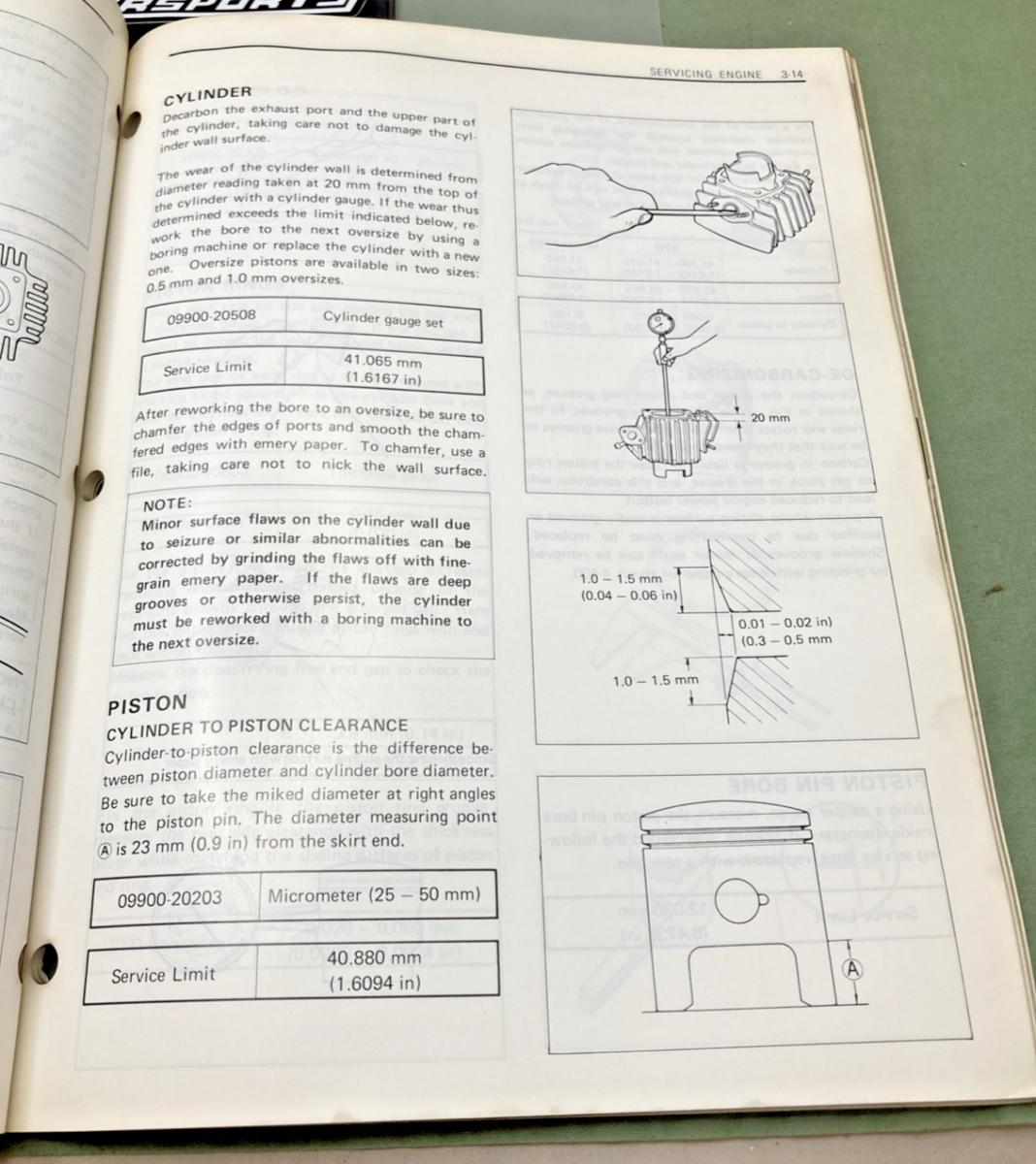 GENUINE SUZUKI 99500-20080-03E ALT50 SERVICE MANUAL 1982