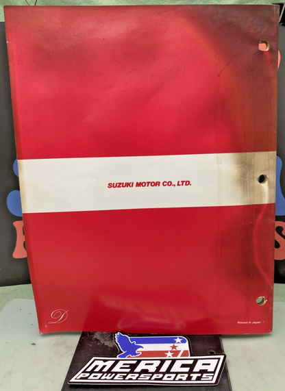 GENUINE SUZUKI 99500-20080-03E ALT50 SERVICE MANUAL 1982