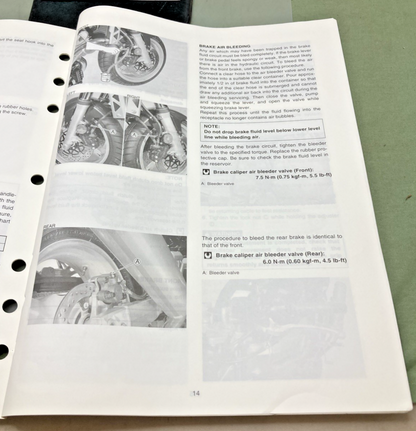 NEW GENUINE SUZUKI 99505-01243-03E SV1000K3 ASSY AND PRE-DELIVERY SERVICE GUIDE