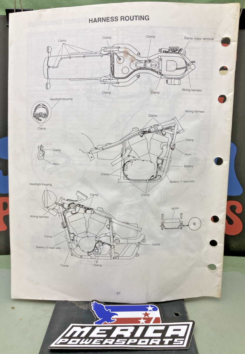 GENUINE SUZUKI 99505-01074-03E VL1500K4 ASSEMBLY AND PRE-DELIVERY SERVICE GUIDE