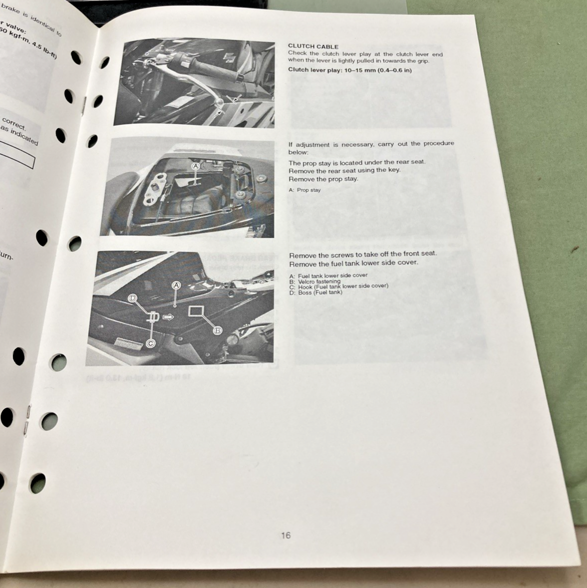 GENUINE SUZUKI 99505-01185-03E GSX-R1000K5 ASSY AND PRE-DELIVERY SERVICE GUIDE