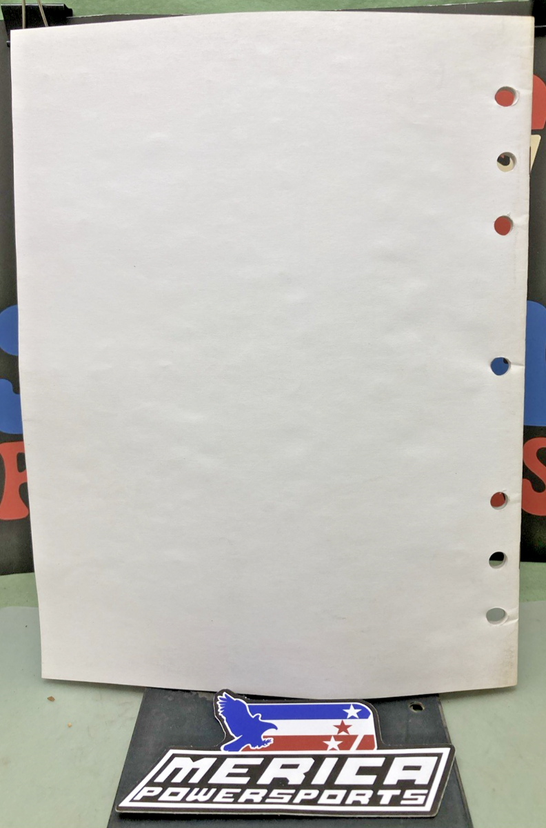 GENUINE SUZUKI 99505-01185-03E GSX-R1000K5 ASSY AND PRE-DELIVERY SERVICE GUIDE