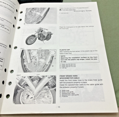 NEW GENUINE SUZUKI 99505-01025-03E VS1400K5 ASSY AND PRE-DELIVERY SERVICE GUIDE