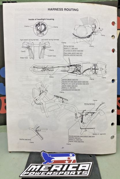 NEW GENUINE SUZUKI 99505-01025-03E VS1400K5 ASSY AND PRE-DELIVERY SERVICE GUIDE