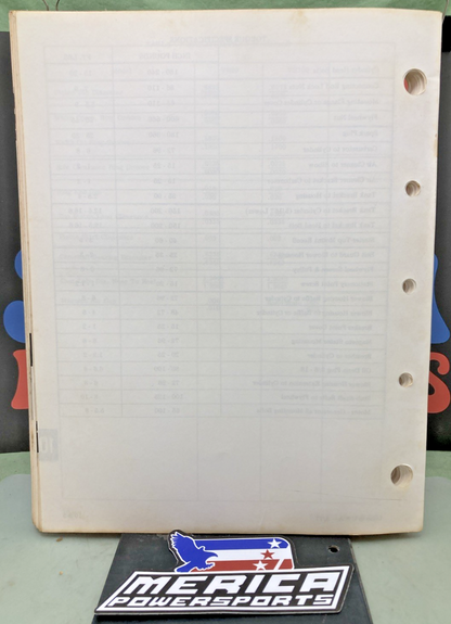 GENUINE TECUMSEH 691462 MECHANICS HANDBOOK 8 H.P. AND LARGER
