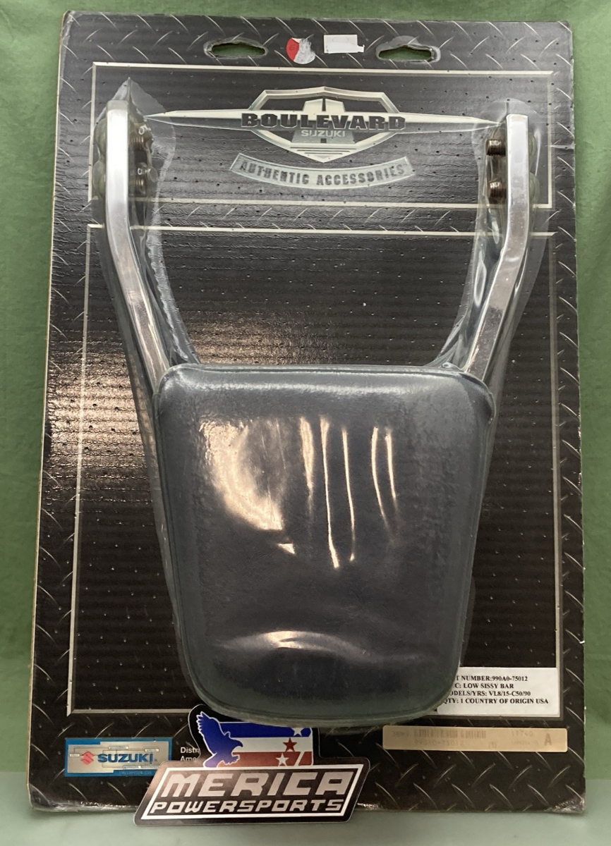 NEW GENUINE SUZUKI BOULEVARD 990A0-75012 Low Sissy Bar/Backrest