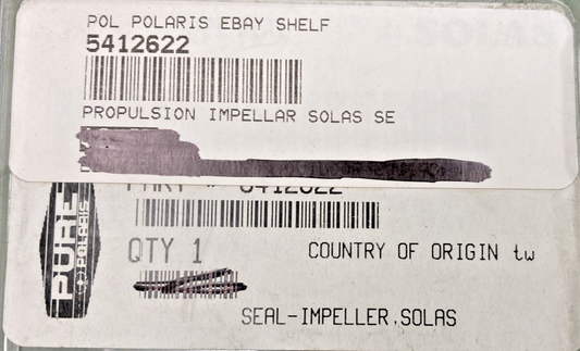 NEW GENUINE POLARIS 5412622 IMPELLAR SEAL