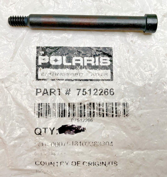 QTY 2 NEW GENUINE POLARIS 7512266 BOLT, SHOULDER