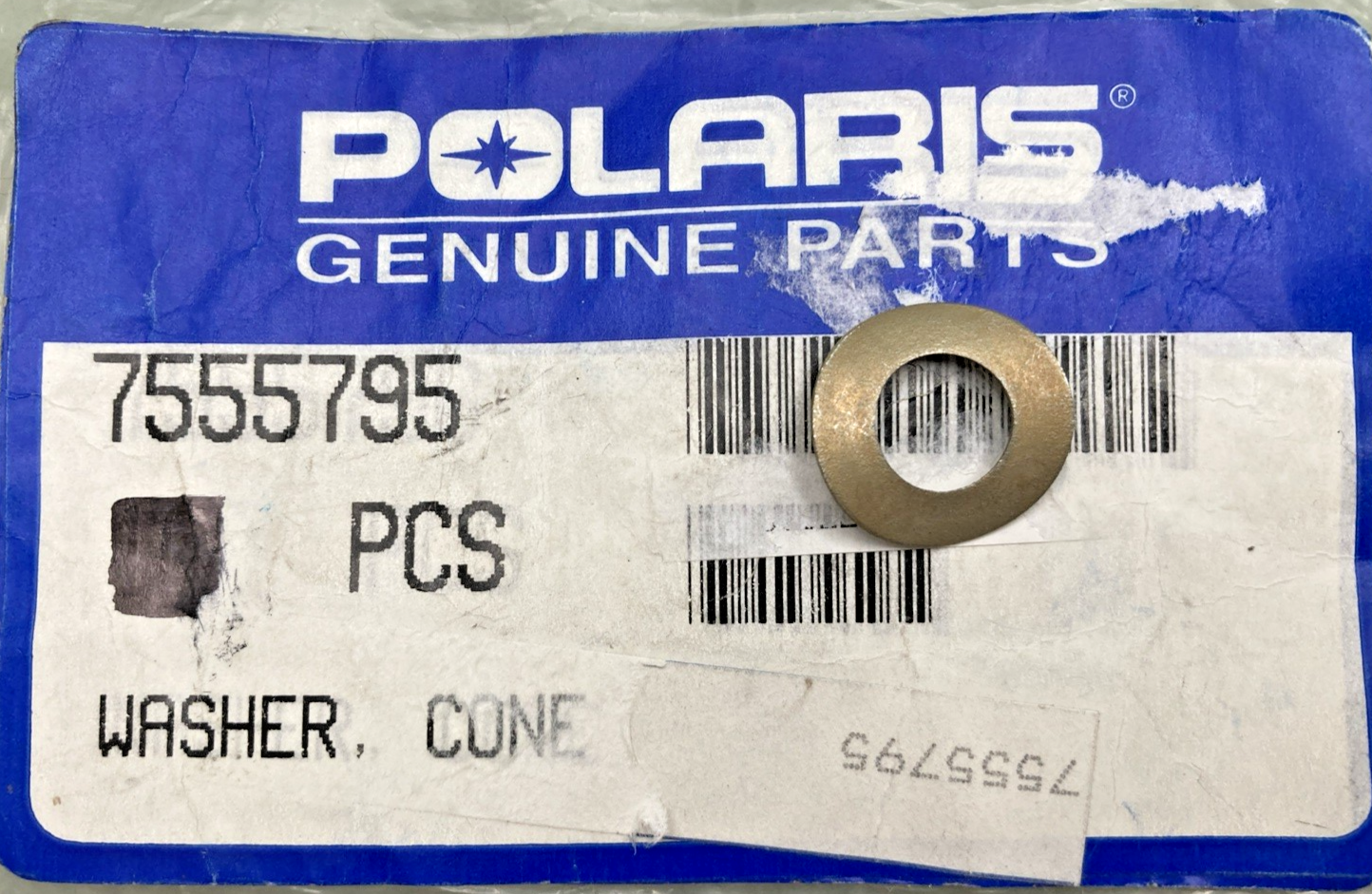 QTY 10 NEW GENUINE POLARIS 7555795 WAVE SPRING WASHER
