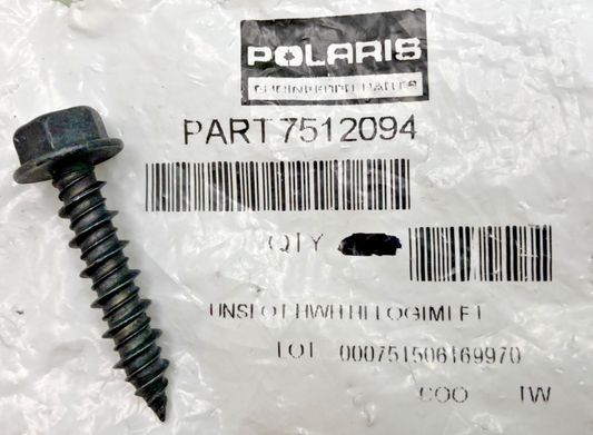 QTY 3 NEW GENUINE POLARIS 7512094 SCREW