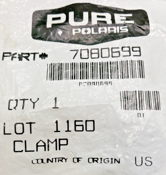 QTY 3 NEW GENUINE POLARIS 7080699 HOSE CLAM