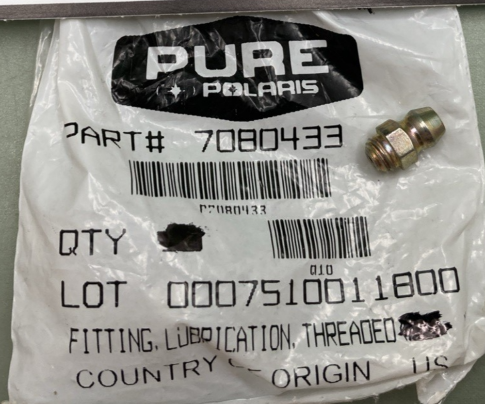 QTY 2 NEW GENUINE POLARIS 7080433 FITTING