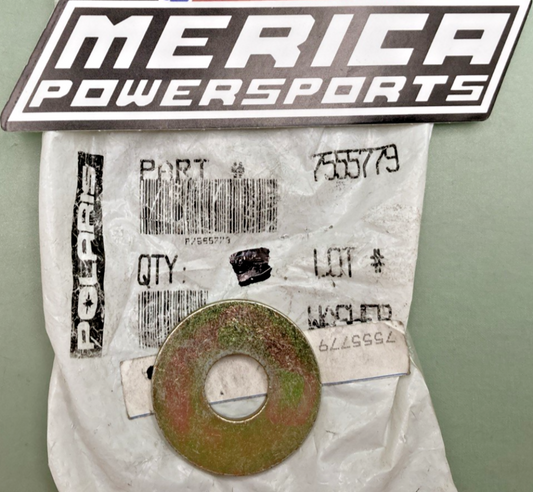 QTY 2 NEW GENUINE POLARIS 7555779 WASHER, GALVANIZED
