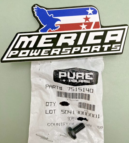 QTY 6 NEW GENUINE POLARIS 7515140 SCREW