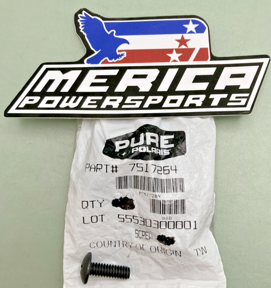 QTY 2 NEW GENUINE POLARIS 7517264 SCREW