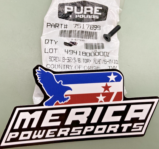QTY 2 NEW GENUINE POLARIS 7517899 SCREW