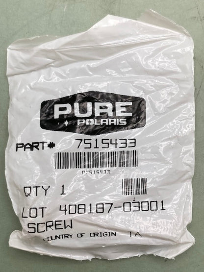 QTY 4 NEW GENUINE POLARIS 7515433 SCREW