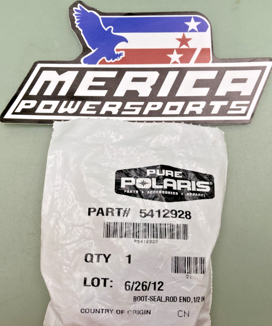 NEW GENUINE POLARIS 5412928 ROD END SEAL BOOT