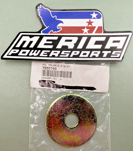 QTY 6 NEW REPLACES POLARIS 7555740 WASHER