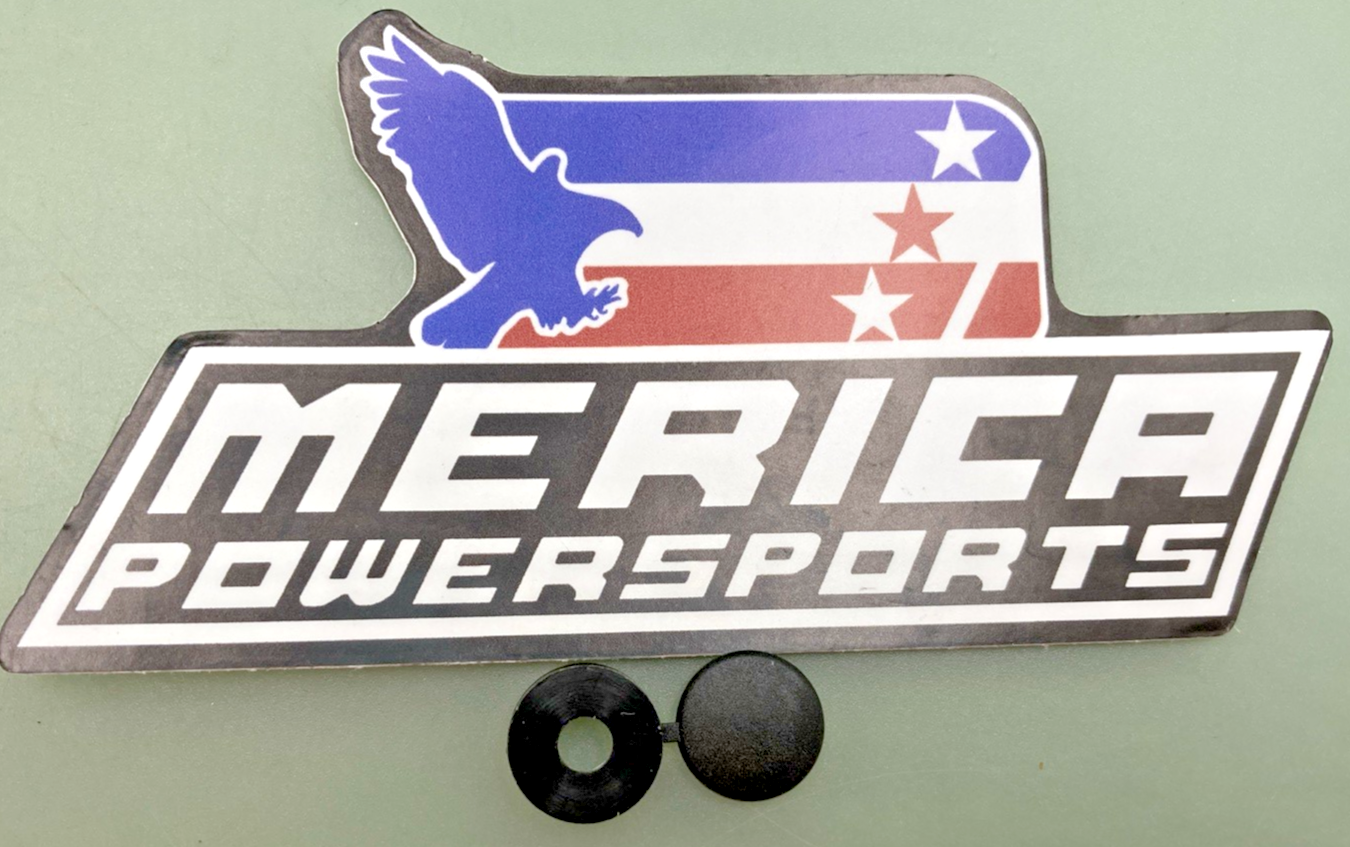 QTY 2 NEW REPLACES POLARIS 5432420 HINGED SCREW COVER