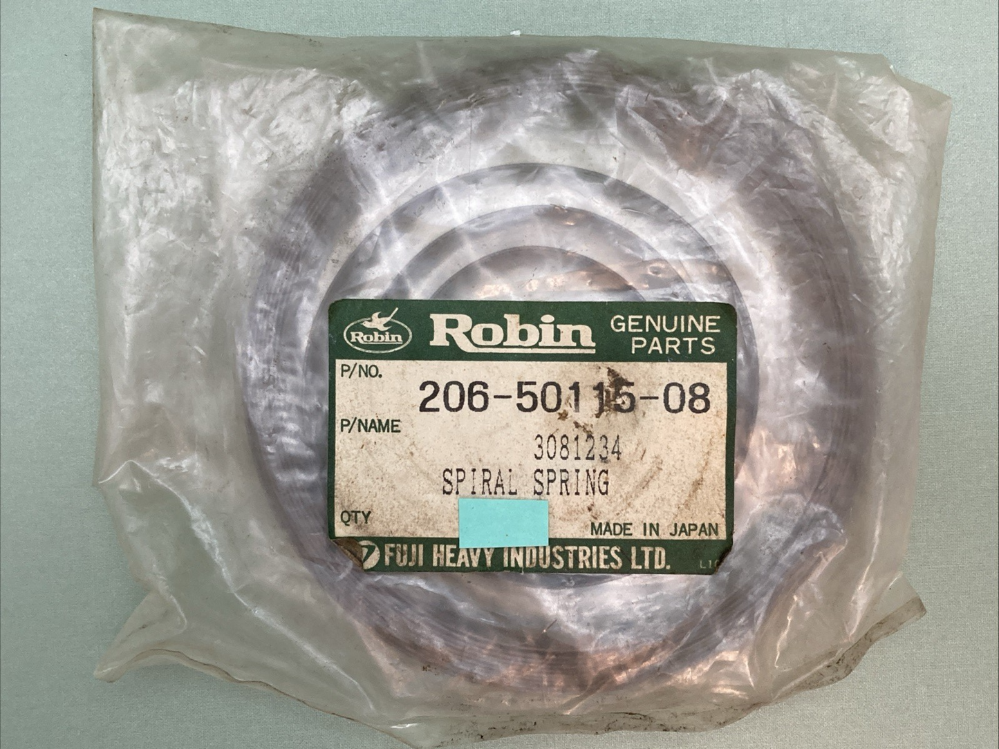 NEW GENUINE ROBIN 3081234 SPIRAL RING 206-501 15-08