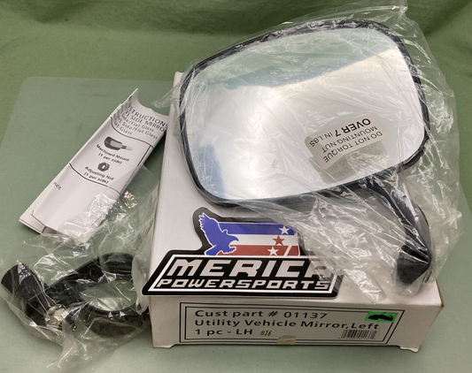 NEW GENUINE CIPA 01137 Utility Vehicle Mirror Left