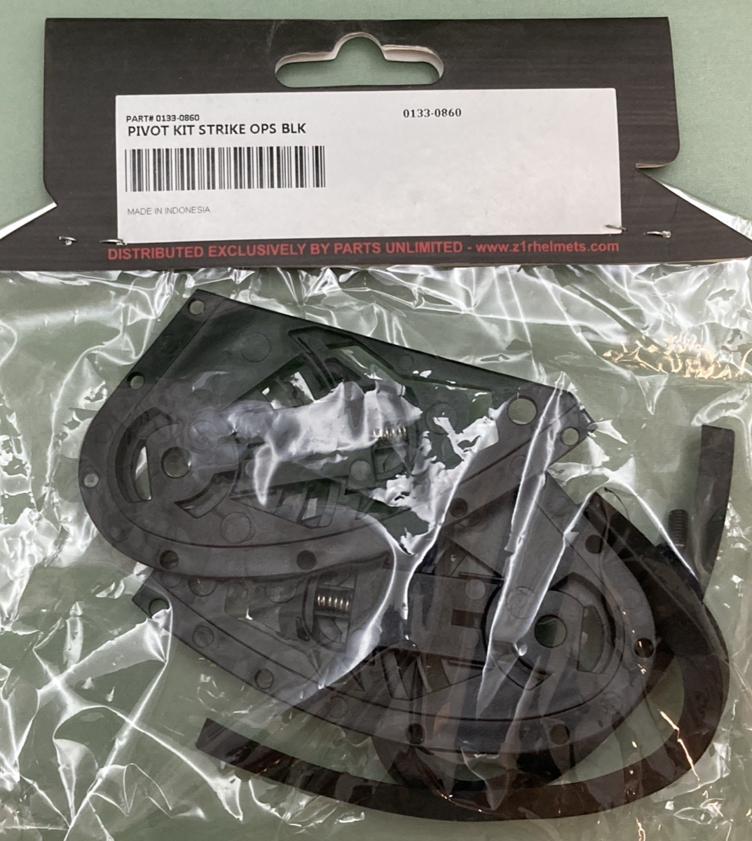 NEW GENUINE Z1R 0133-0860 PIVOT KIT STRIKE OPS BLK