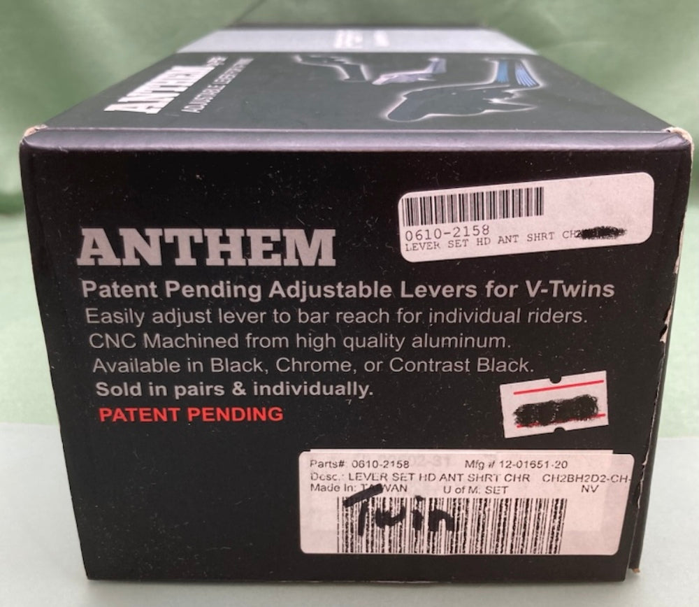 PSR 0610-2158 Anthem Shorty Lever Set New Genuine