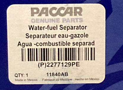 Paccar 2277129PE Fuel Filter Element New Genuine