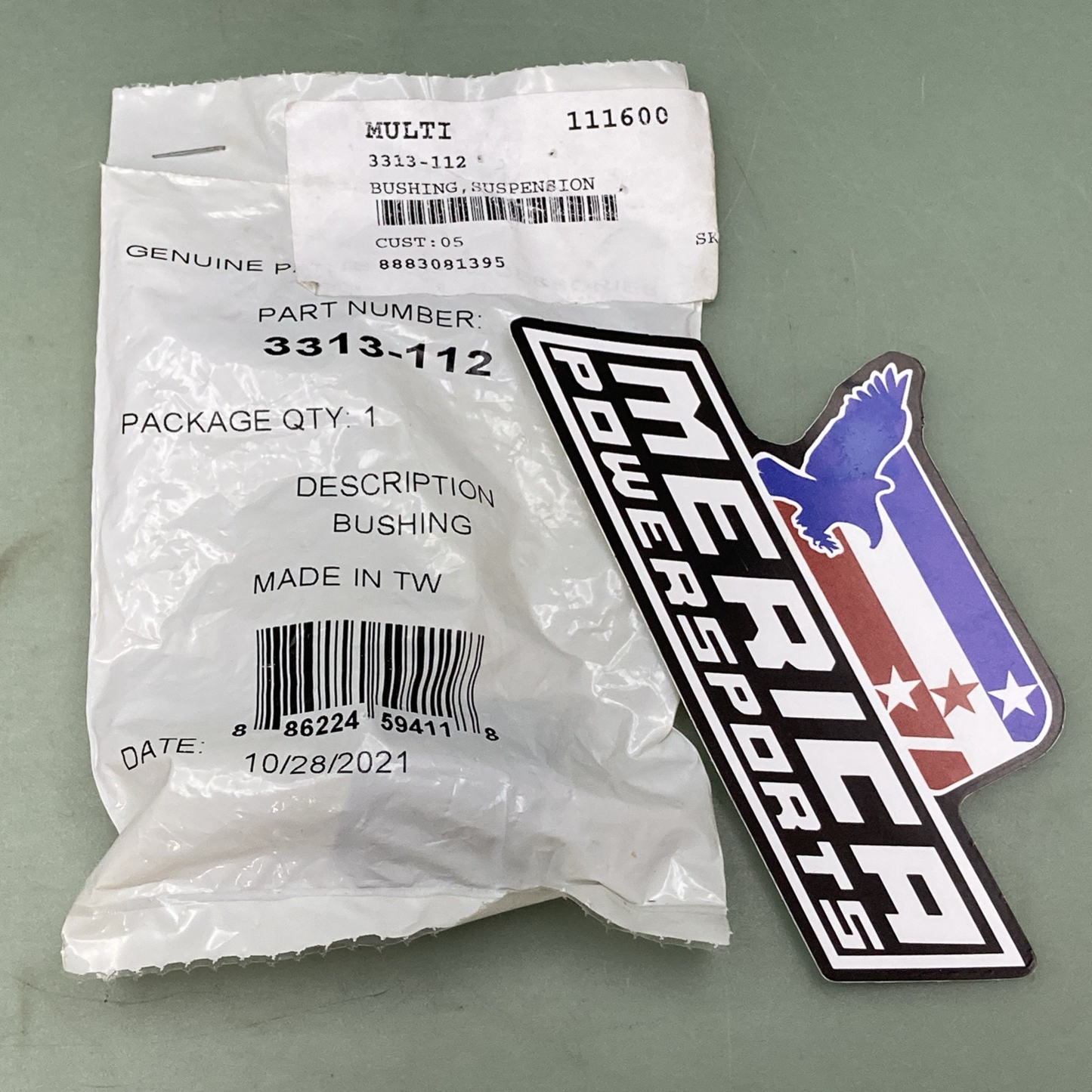 NEW GENUINE ARCTIC CAT 3313-112 Bushing Suspension