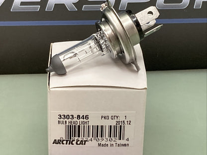 NEW GENUINE ARCTIC CAT 3303-846 HEAD LIGHT BULB